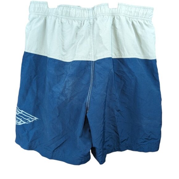 Nautica Competition Swim Trunks Men's Large Elastic Drawstring Waist - Picture 7 of 9